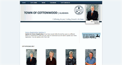 Desktop Screenshot of cottonwoodalabama.com